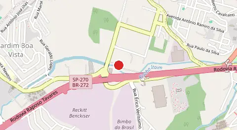 Mapa de Jardim do Lago