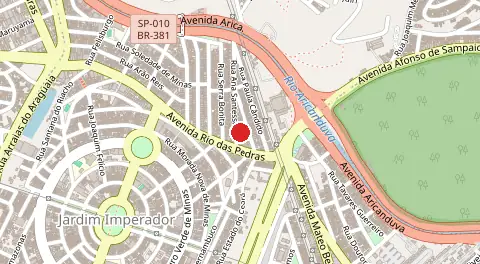 Mapa de Jardim Itamarati
