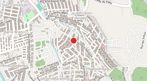 Mapa de Rua Inácio Monteiro