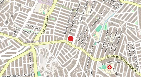 Mapa de Vila Rica