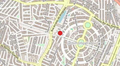 Mapa de Jardim Imoerador