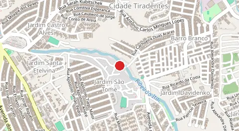 Mapa de Viela Santa Isabel