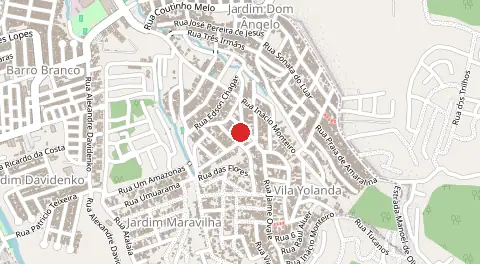 Mapa de Rua Jaime Ovale