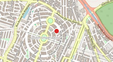 Mapa de Cidade Centenario