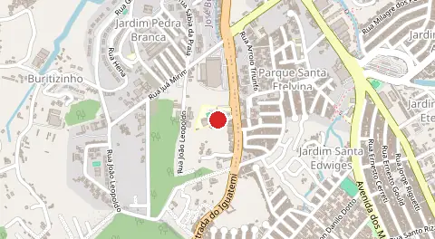 Mapa de Jardim Pedra Branca
