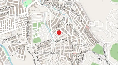 Mapa de Rua Felipe Augusto Fidanza