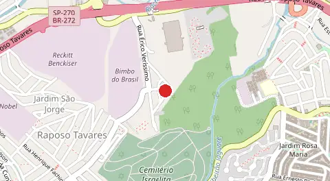 Mapa de Rua Dr Ericio Alvares de Azevedo Gonzaga