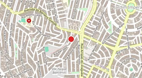 Mapa de Parque dos Bancarios