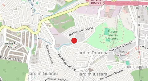 Mapa de Mandioquinha