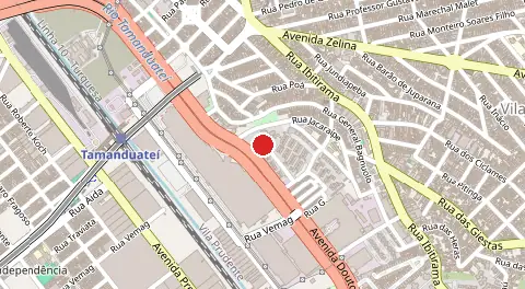 Mapa de Avenida do Estado