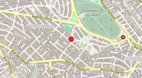 Mapa de Vila Zelina