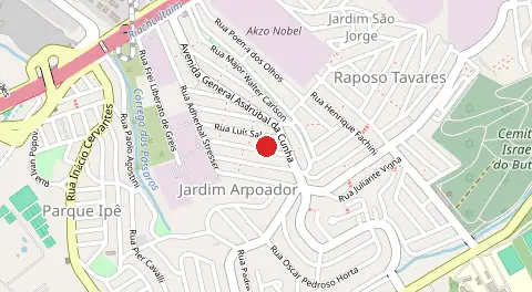 Mapa de Jardim Arpoador