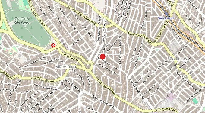 Mapa de Vila Jardim Moreira