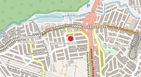 Mapa de Jardim Augusta