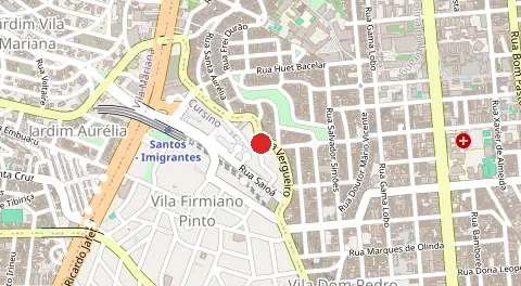 Mapa de Vila Firmiano Piinto