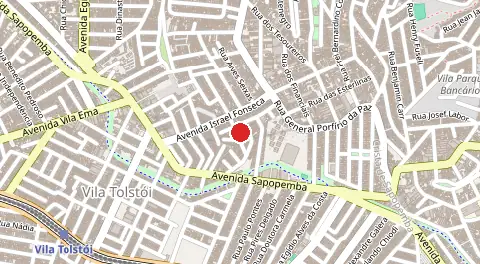 Mapa de Vila Luso Brasileira