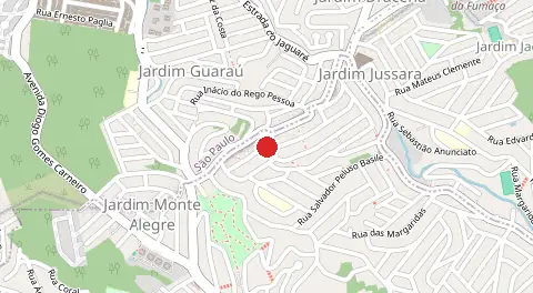 Mapa de Jardim Ouro Preto