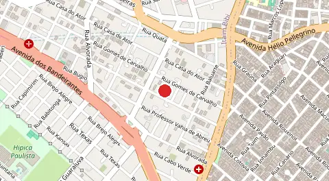 Mapa de Vila Olimpia