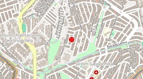 Mapa de Jardim Sapopemba