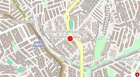 Mapa de Conjunto Habitacional Senador Teotonio