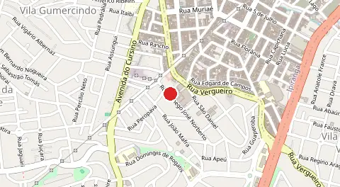 Mapa de Vila Brasilio Machado