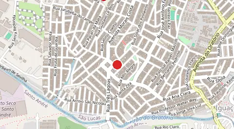 Mapa de Vila Ana Clara