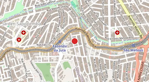 Mapa de Jardim Sapooemba