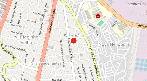 Mapa de Sacoma