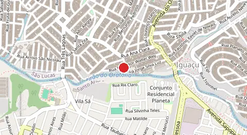 Mapa de V na Utinga