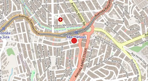 Mapa de Jardim Santa Adelia