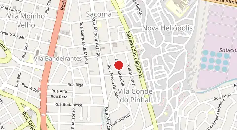 Mapa de Vila Conde do Pinhal