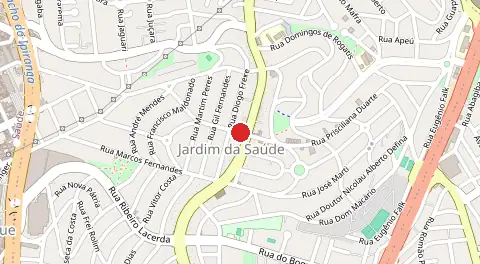 Mapa de Jardim de Saúde