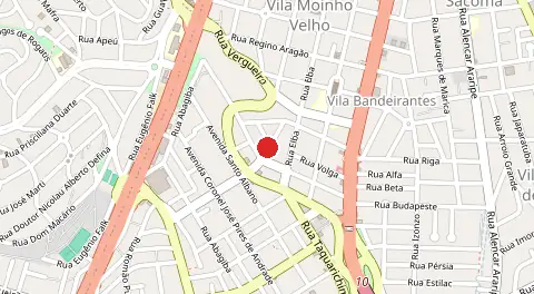 Mapa de Vila Moinho Velho