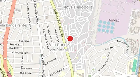 Mapa de Capitao dos Mares