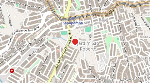 Mapa de Jardim do Leste