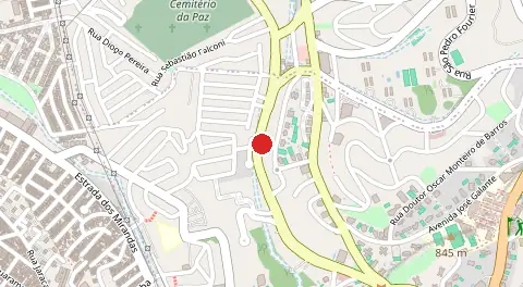 Mapa de Travessa das Rosas