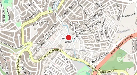 Mapa de Carraozinho