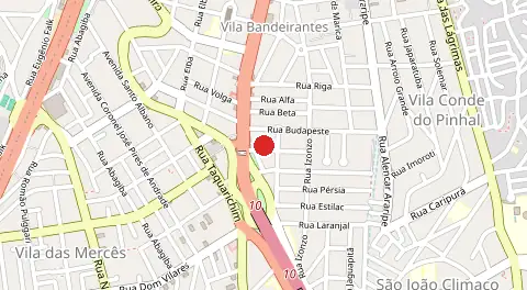 Mapa de Vila Marte
