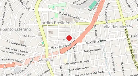 Mapa de Vila Brasilina