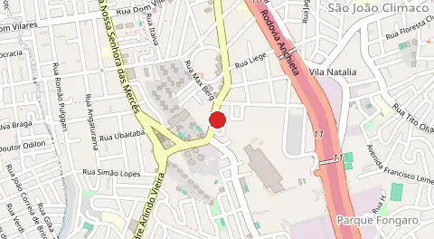 Mapa de Jardim Maristela