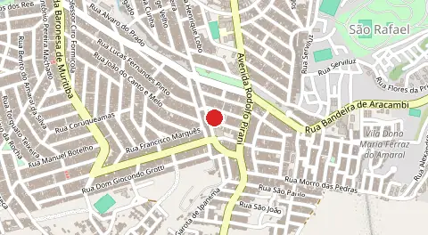 Mapa de Jardim Rodolfo Pirani