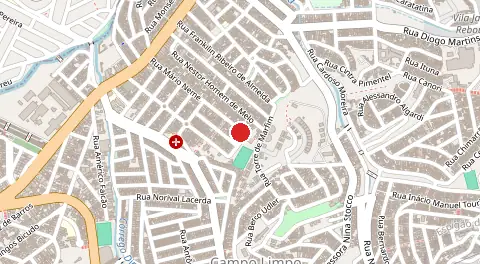 Mapa de Jardim Maria Virgínia