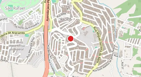 Mapa de São Rafael