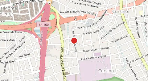 Mapa de Cursino