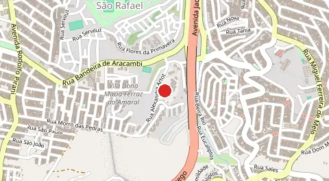 Mapa de Jardim Rodollfo Pirani