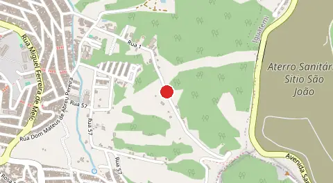 Mapa de Jardim Sto Andre