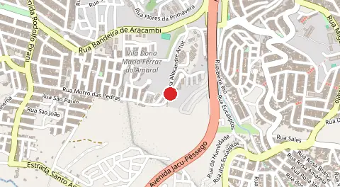 Mapa de Jardim Rodolfo Pirane