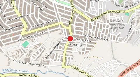 Mapa de Jardim Rodilfo Pirani