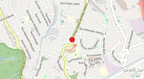 Mapa de Jardim Vergueiro