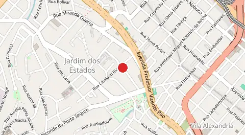 Mapa de Jardim Cordeiro